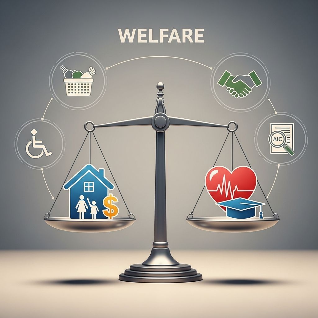 Complete guide to welfare systems, government programs, and social safety nets.