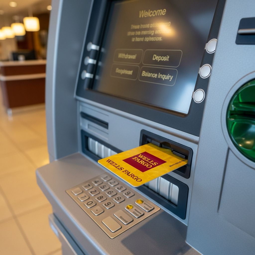 Complete guide to Wells Fargo ATM cards: access, features, security, and contactless payment options.