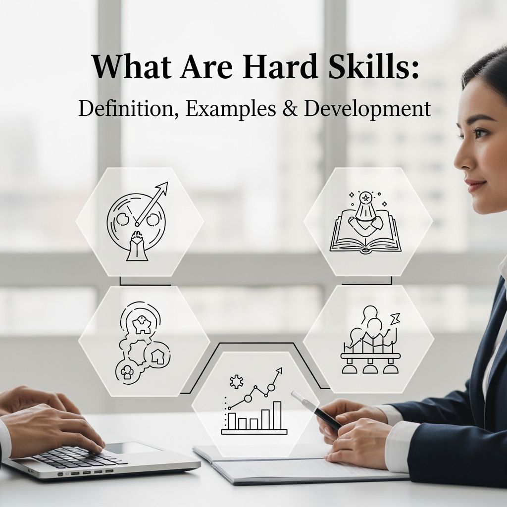 Master hard skills to advance your career: Learn definitions, examples, and proven strategies to develop technical abilities.