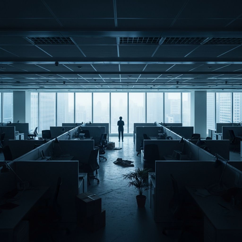 Understanding the impacts, processes, and consequences of corporate downsizing on employees and organizations.