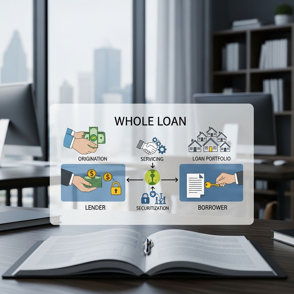 Understanding whole loans: A complete guide to single unbroken loans and their role in lending.