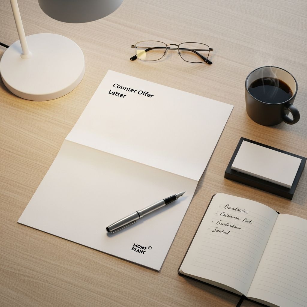 Master job offer negotiations with our complete guide to writing an effective counter offer letter.