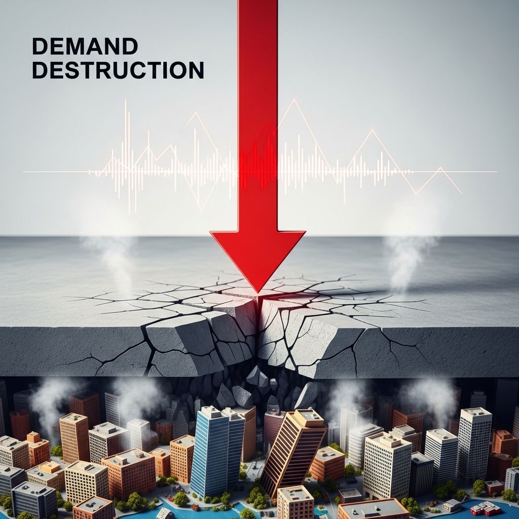 Understanding demand destruction: How persistent high prices permanently reduce consumer demand for goods and services.