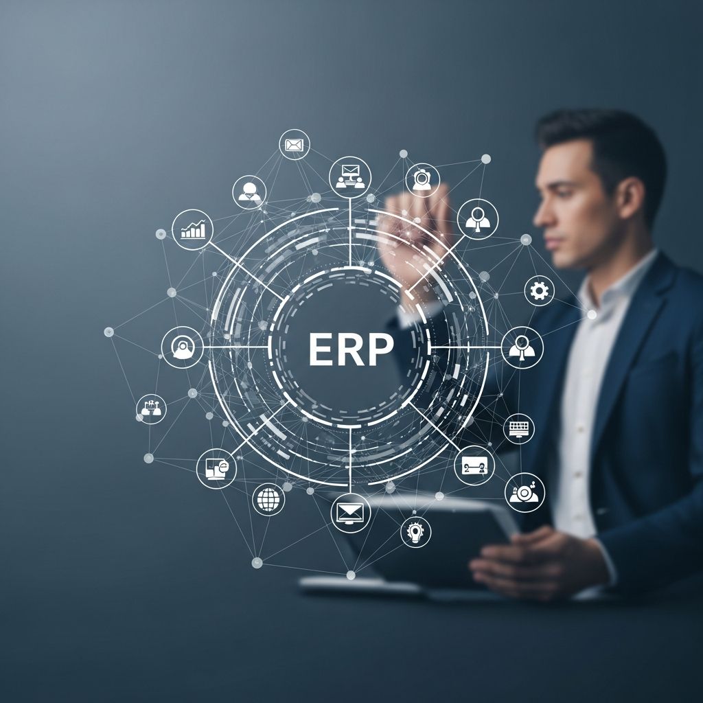 Comprehensive guide to ERP systems, how they work, and their transformative business benefits.