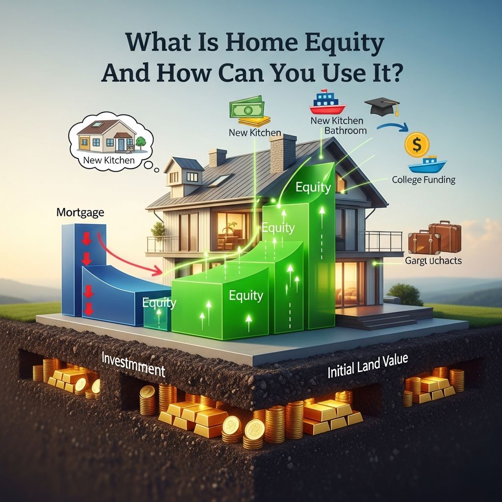 Learn how home equity works, how to calculate it, and ways to leverage it for financial goals.
