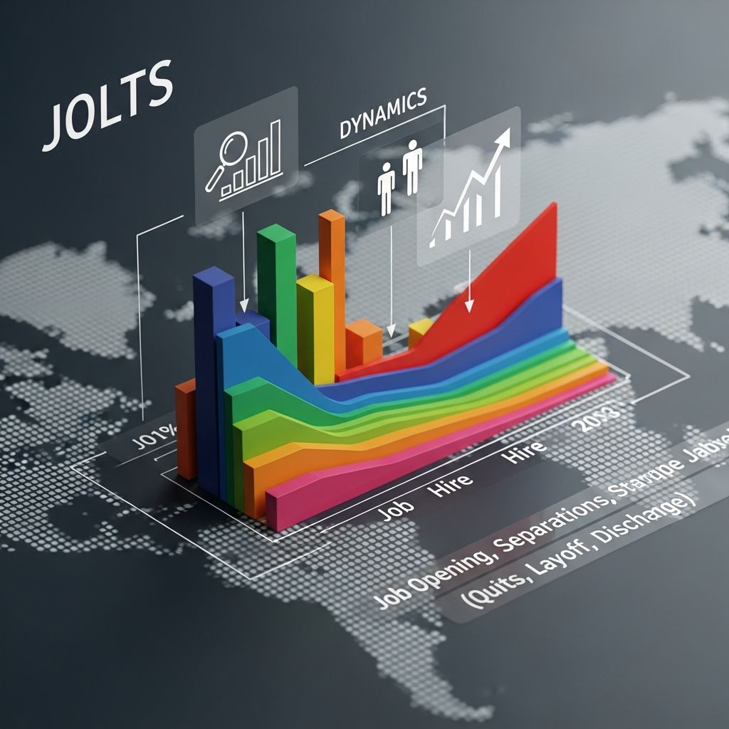 Master JOLTS data to understand labor market trends, job openings, and employment dynamics.