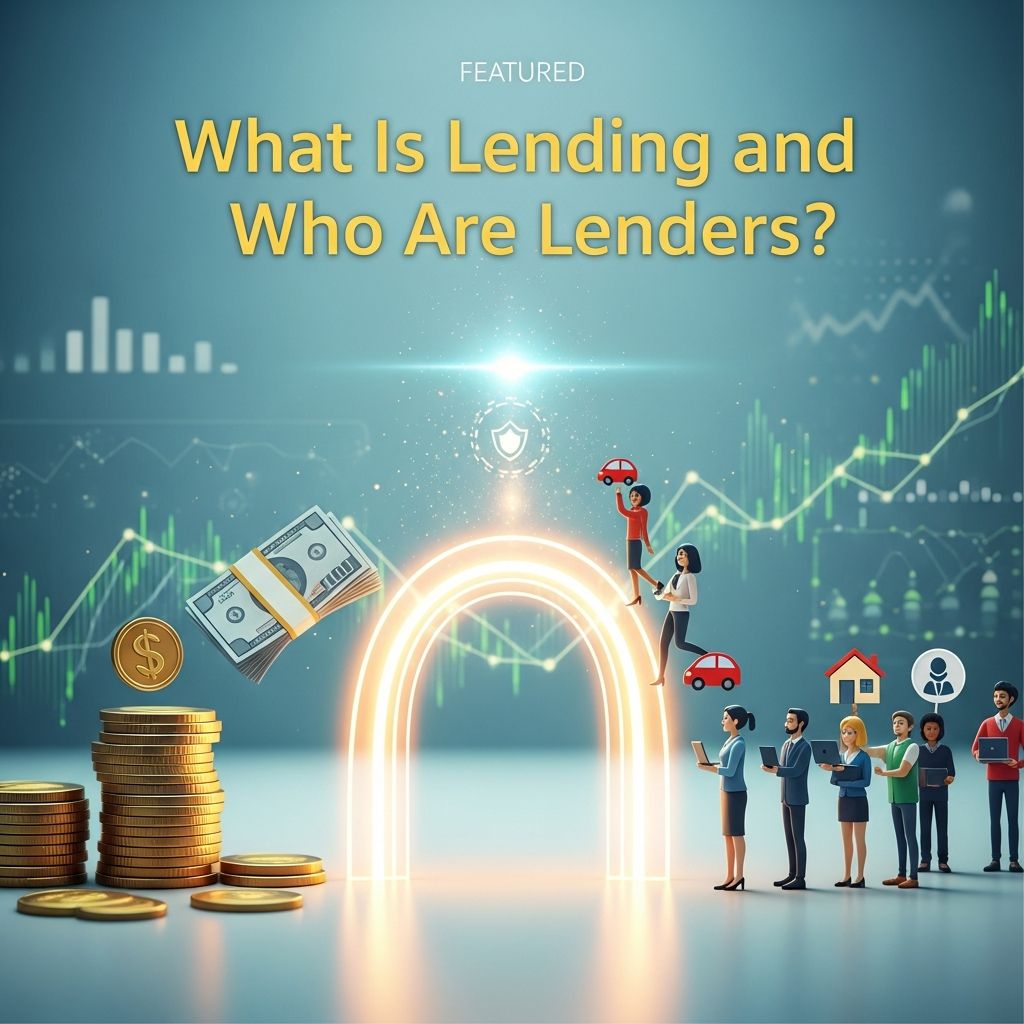Understanding lending fundamentals: Types, lenders, and how loans shape modern finance.