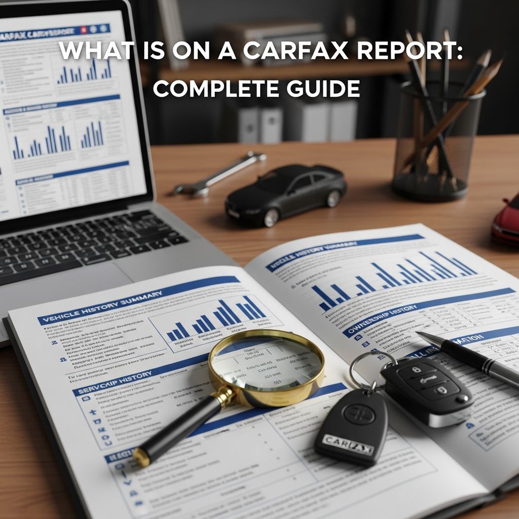 Understand every section of a Carfax report to make informed used car purchasing decisions with confidence.
