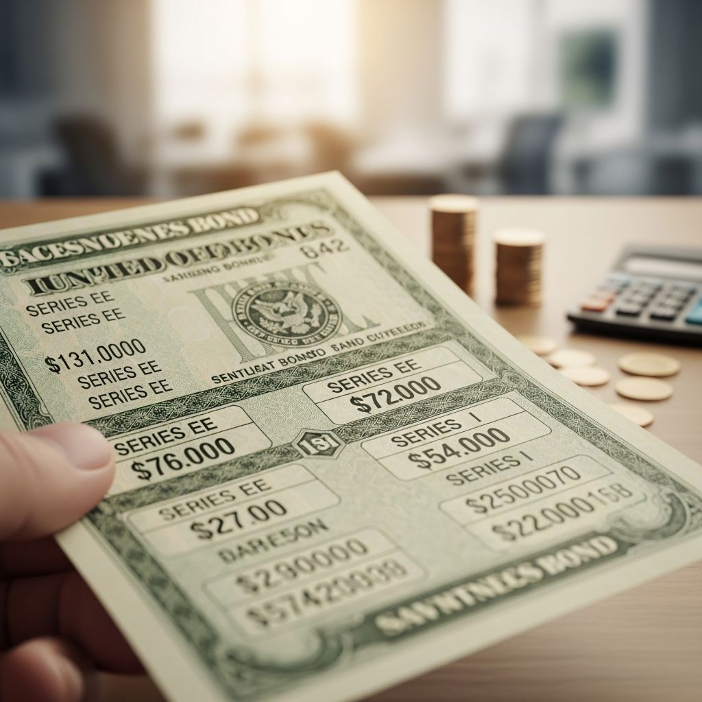 Complete guide to U.S. savings bonds: understand Series EE and I bonds, interest rates, and investment benefits.