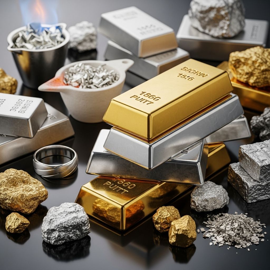 Discover the eight precious metals and what distinguishes them from other valuable elements.