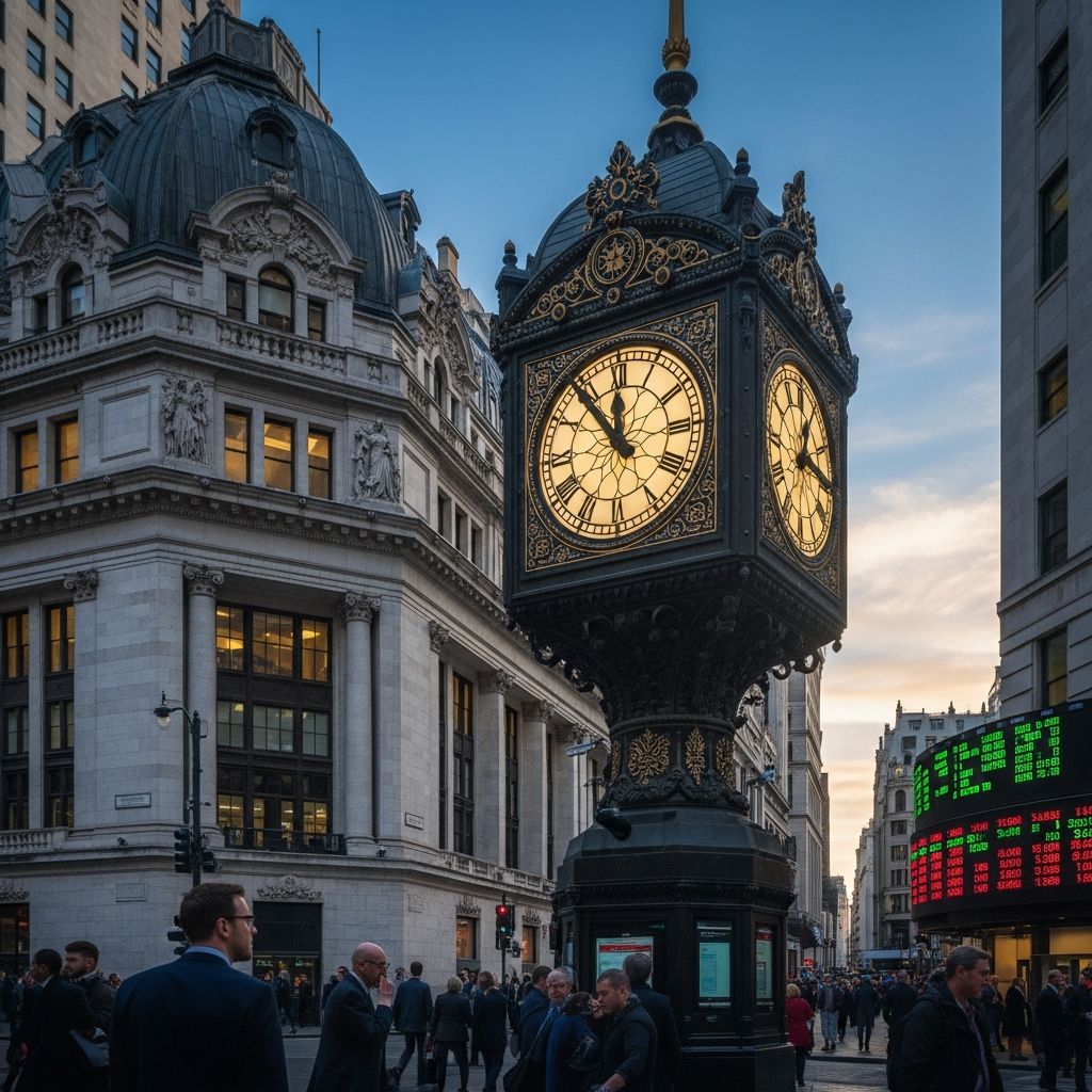 Global stock market closing times: Understanding trading hours across worldwide exchanges.