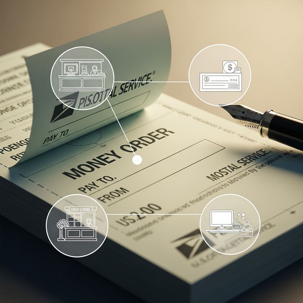 Find money orders at banks, post offices, retailers, and more. Learn where to buy and how they work.