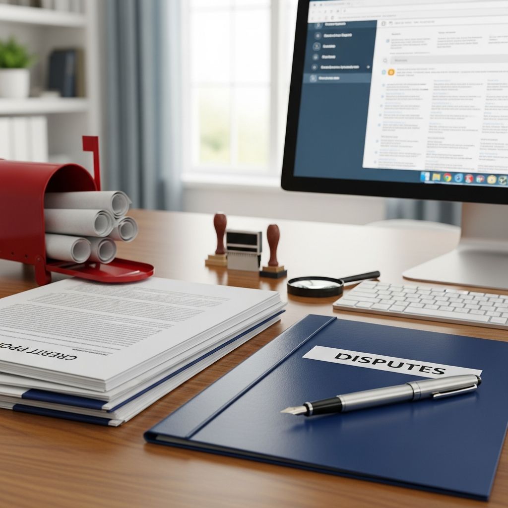 Learn the correct addresses and methods to dispute credit report errors effectively.