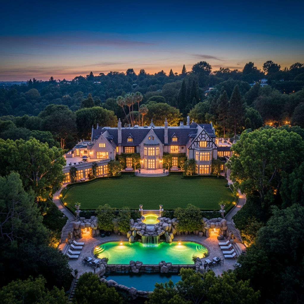 Discover the fascinating ownership history of the iconic Playboy Mansion and its current owner.