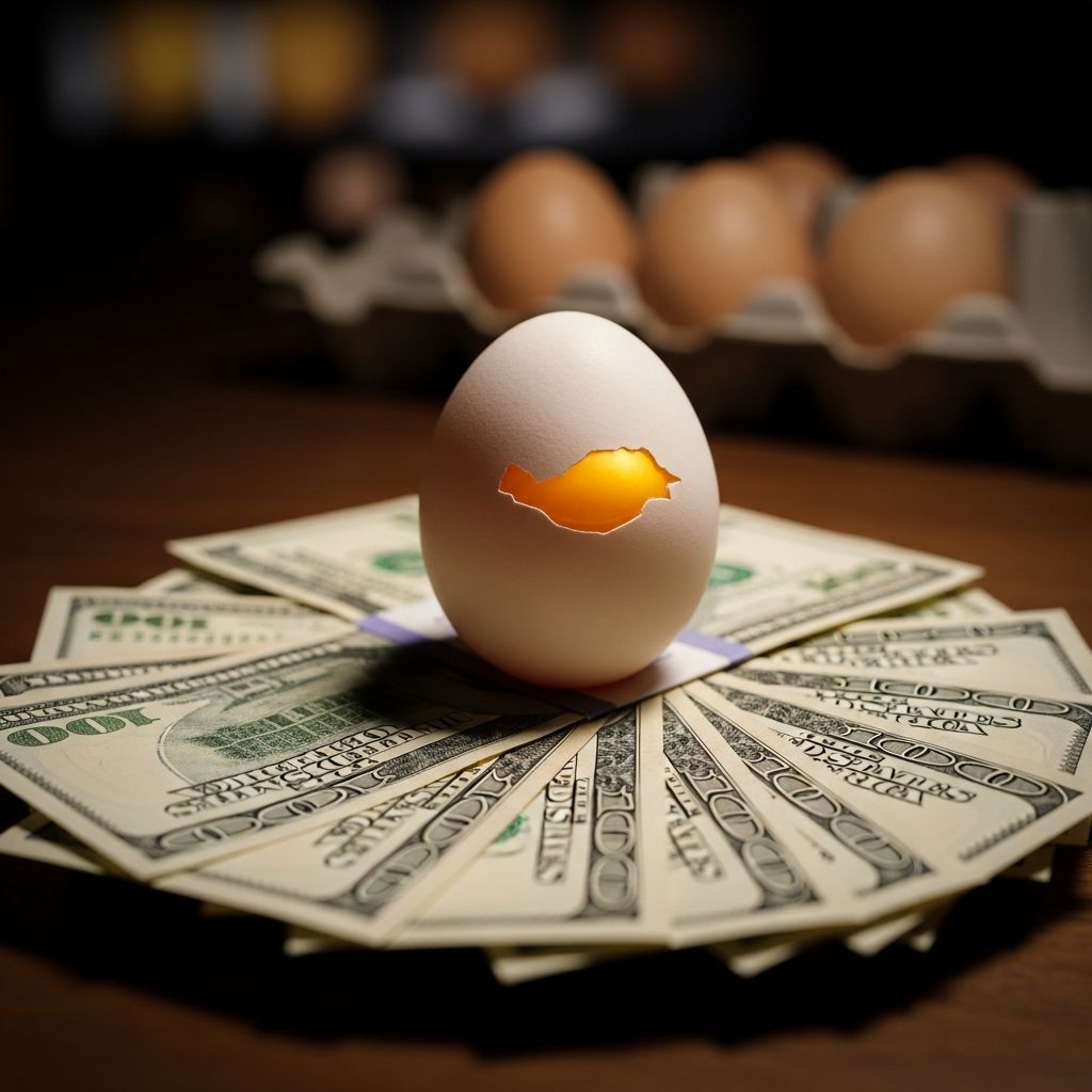 Understanding the factors driving record egg prices and when relief may arrive.