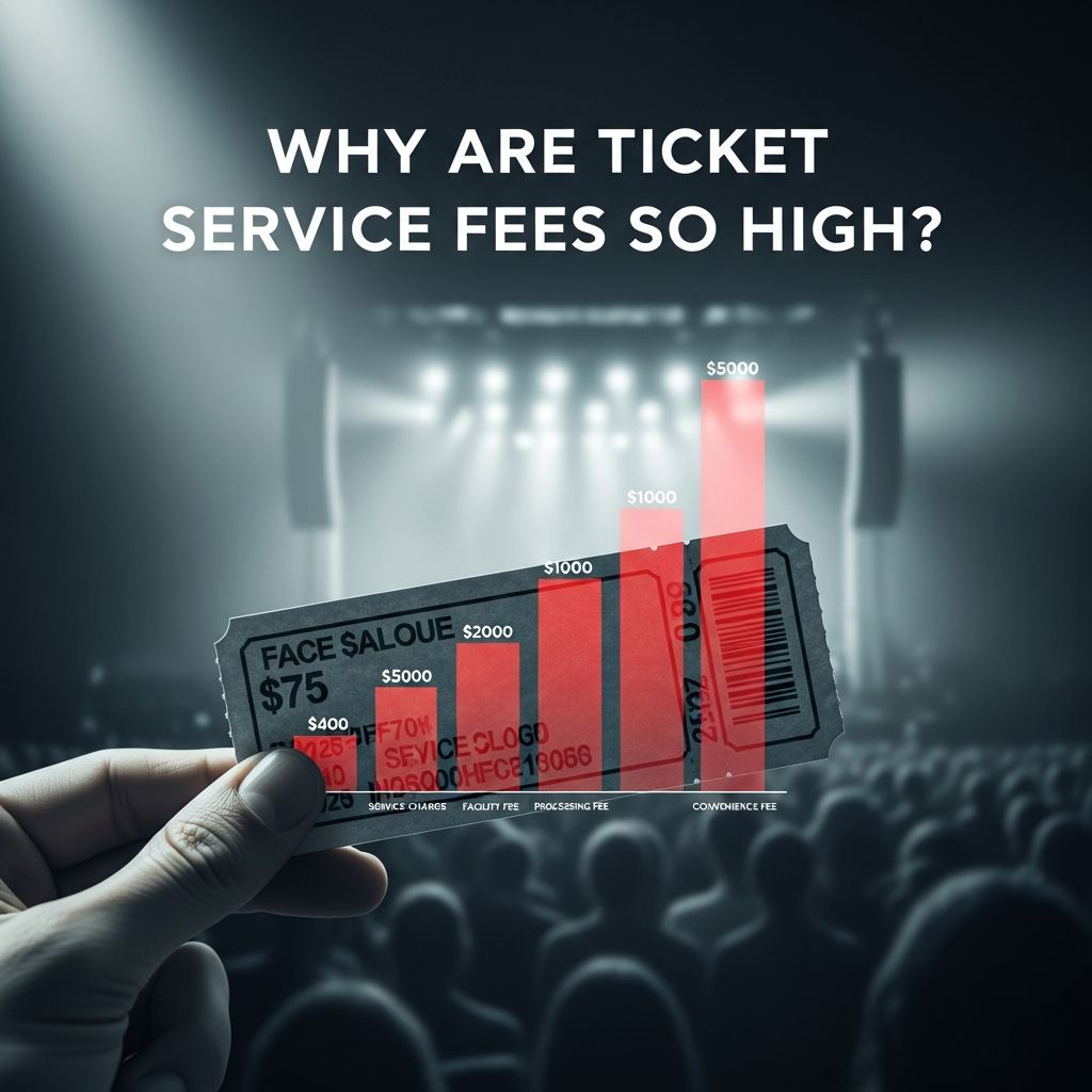 Understand the hidden costs behind concert tickets and discover proven strategies to minimize service fees.