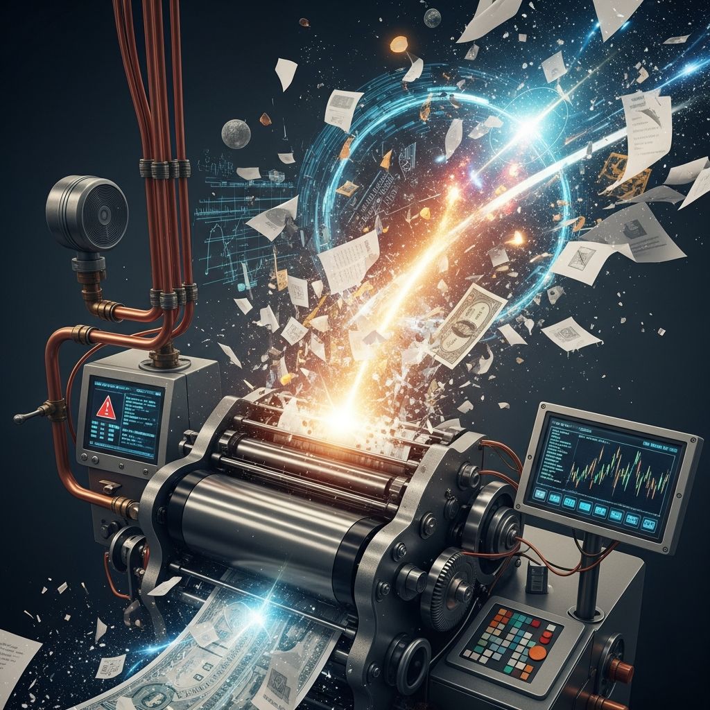 Understand why printing money isn't a solution to debt and inflation concerns.