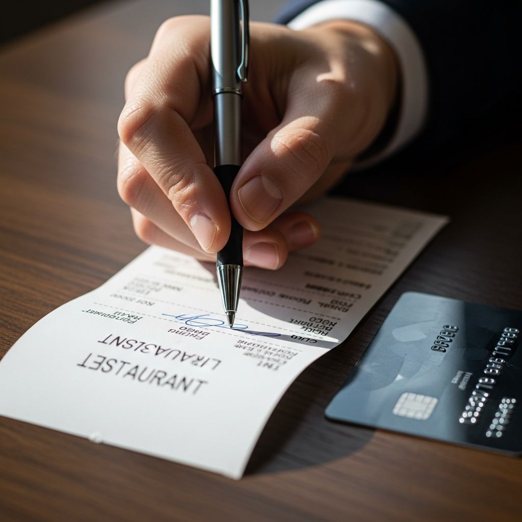 Understanding the history, purpose, and modern relevance of credit card receipt signatures.