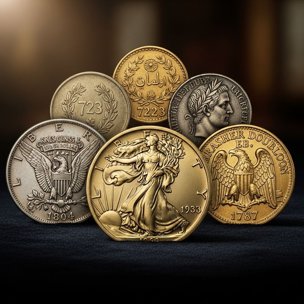 Discover the rarest and most valuable coins in the world, from historic rarities to modern masterpieces worth millions.