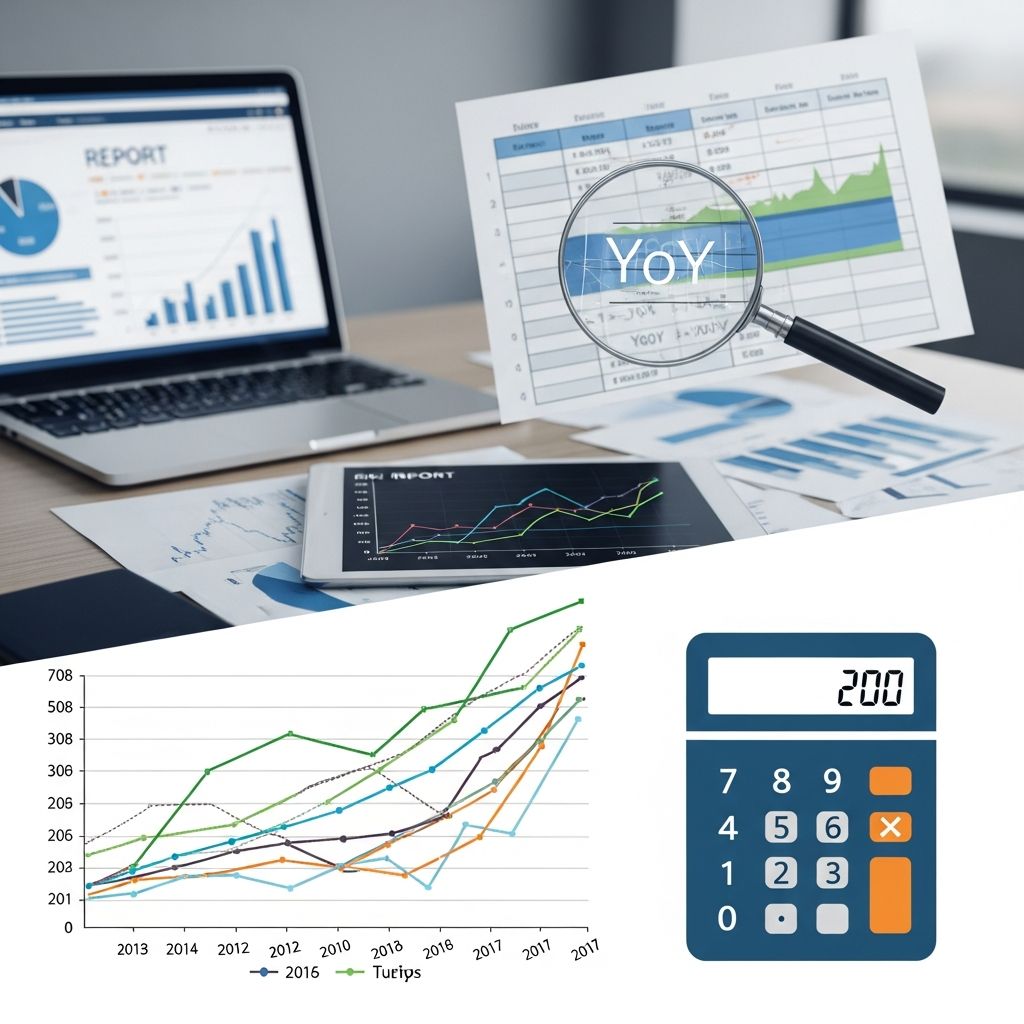 Master year-over-year analysis: Learn how YoY comparisons measure financial performance growth.