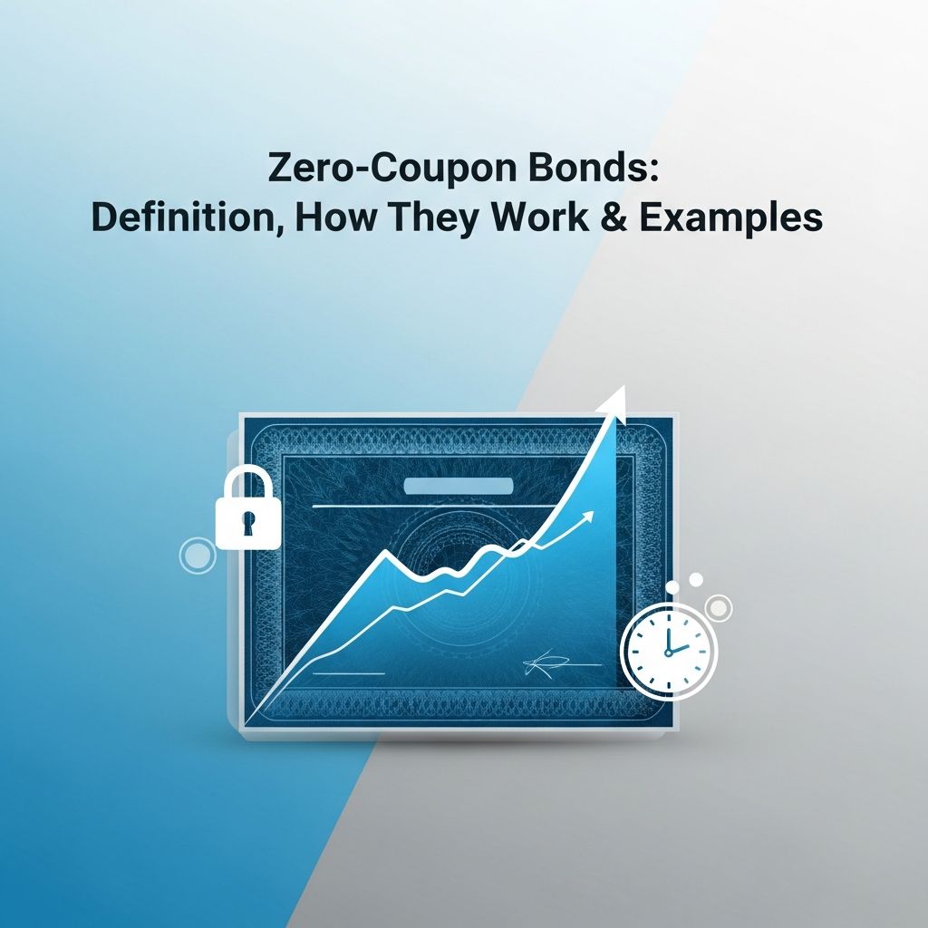 Complete guide to zero-coupon bonds: understand how these discount securities work and maximize your investment returns.