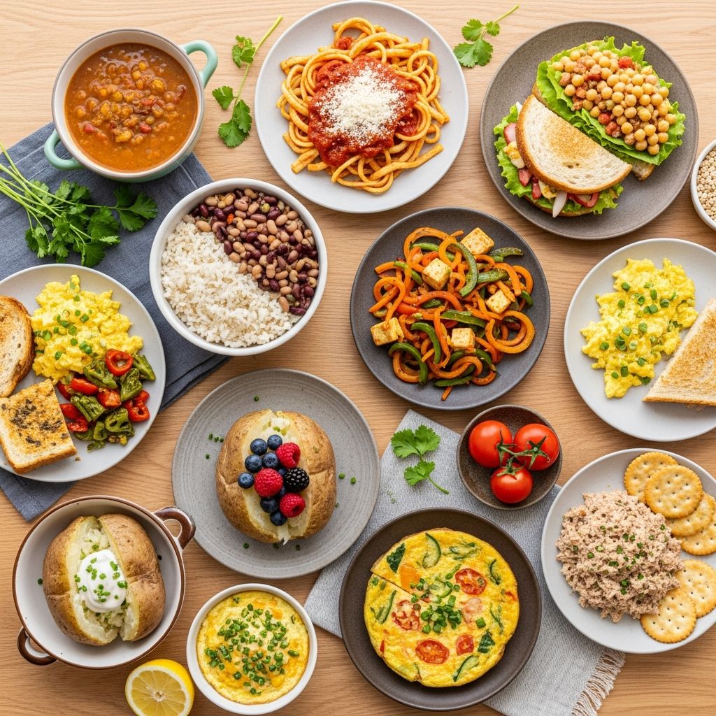 Master these 10 essential cheap meals to eat well on a tight budget without sacrificing flavor or nutrition.