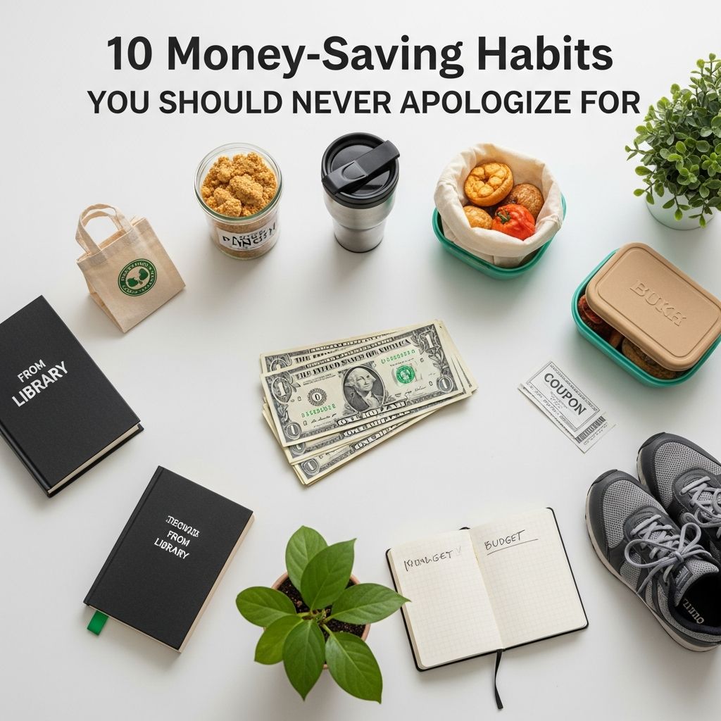 Embrace these 10 smart money-saving habits confidently and build lasting financial security without regret.