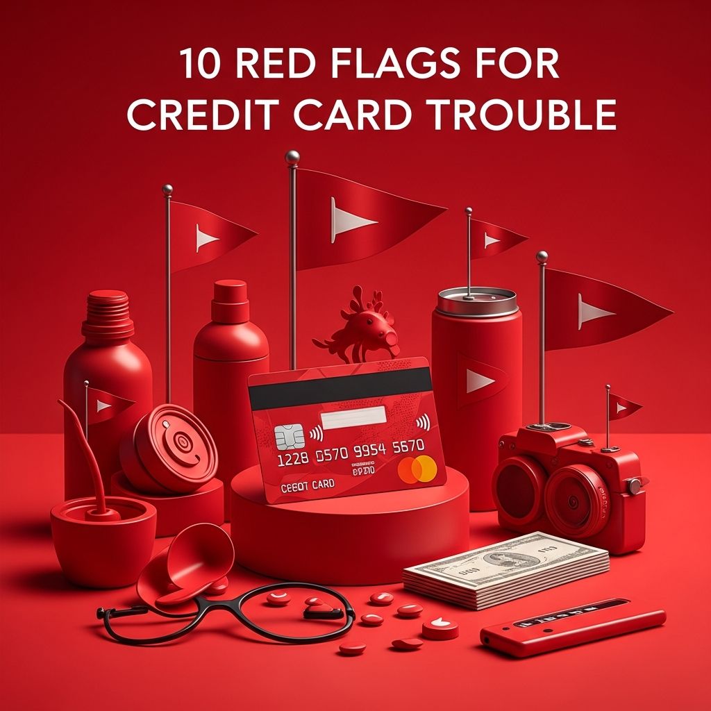 Spot these 10 critical warning signs of credit card trouble to avoid debt traps and protect your financial health.