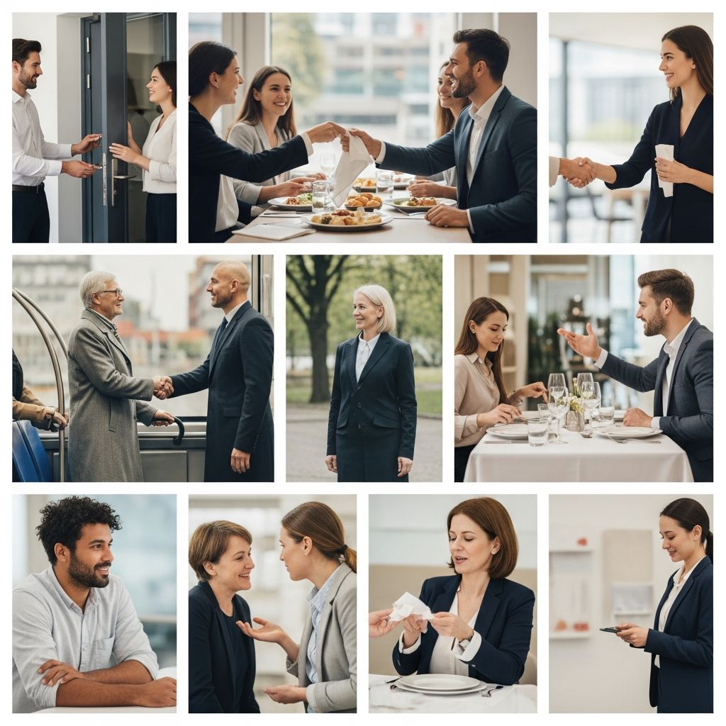 Master essential etiquette rules to navigate social situations with confidence and respect.