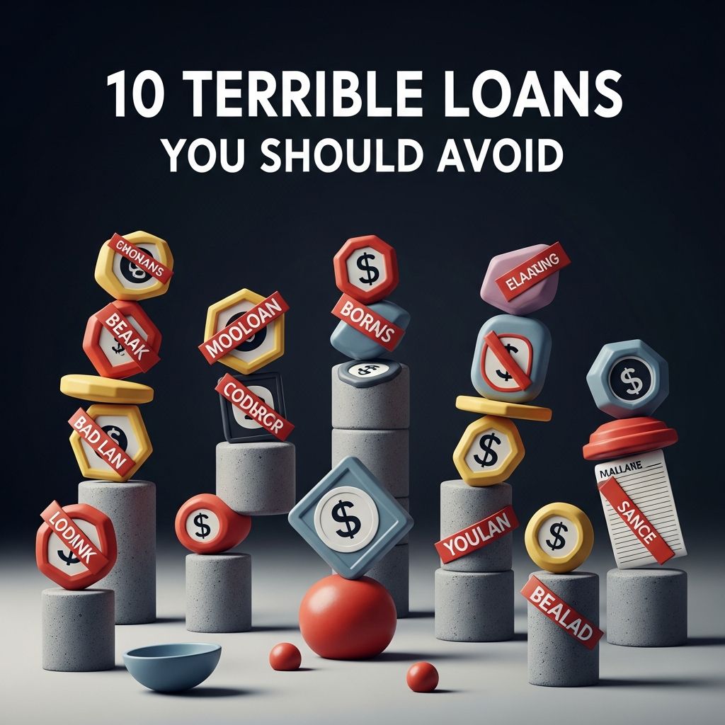 Discover the 10 worst loans that trap borrowers in debt cycles with sky-high rates—learn to steer clear and protect your finances.