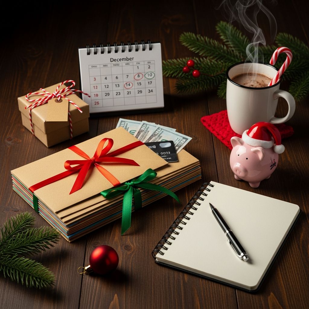 Proactive steps to organize your budget, cut expenses, and avoid holiday debt traps for stress-free celebrations.