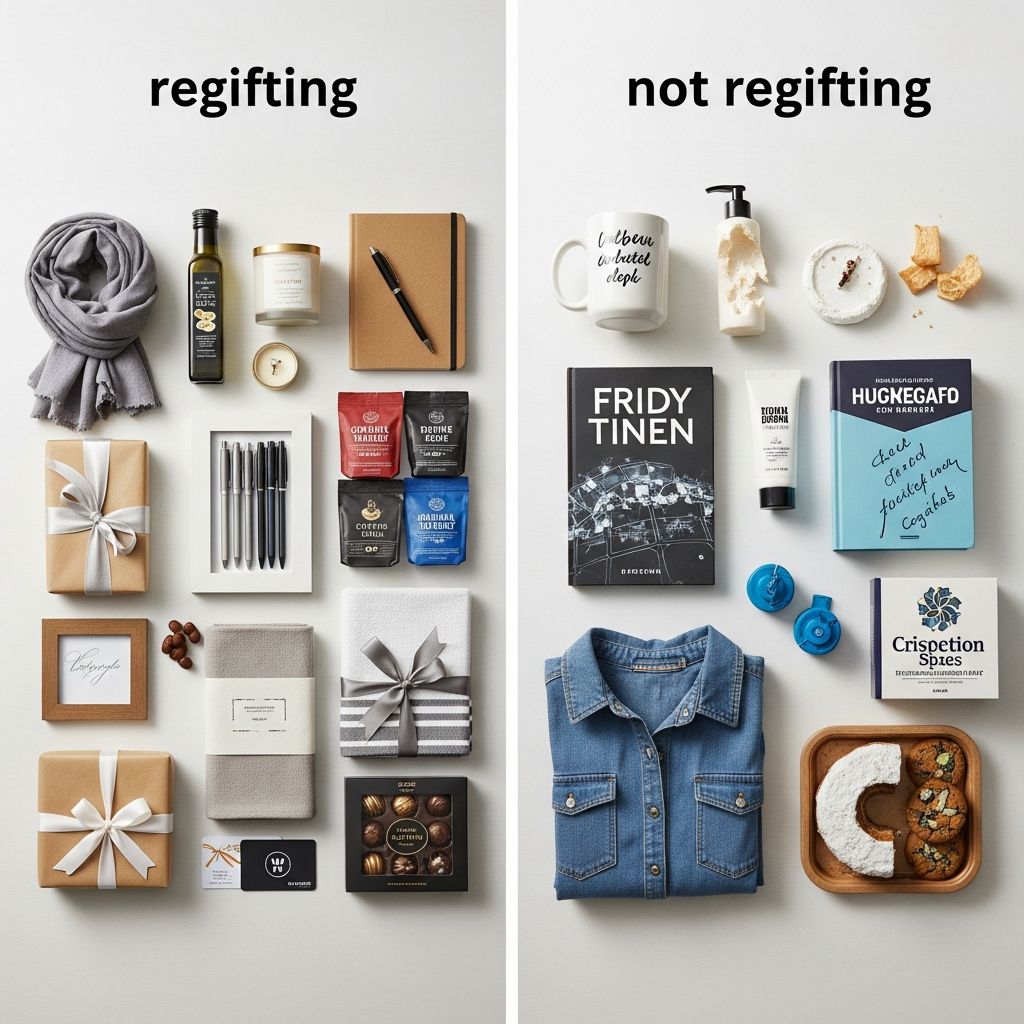 Master the art of regifting: Discover 10 perfect items to pass on and 7 absolute no-gos to avoid holiday drama and faux pas.