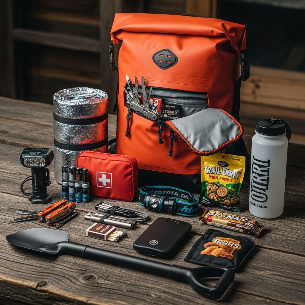 Essential items to prepare your winter survival kit for safe travel and emergencies in harsh cold weather conditions.