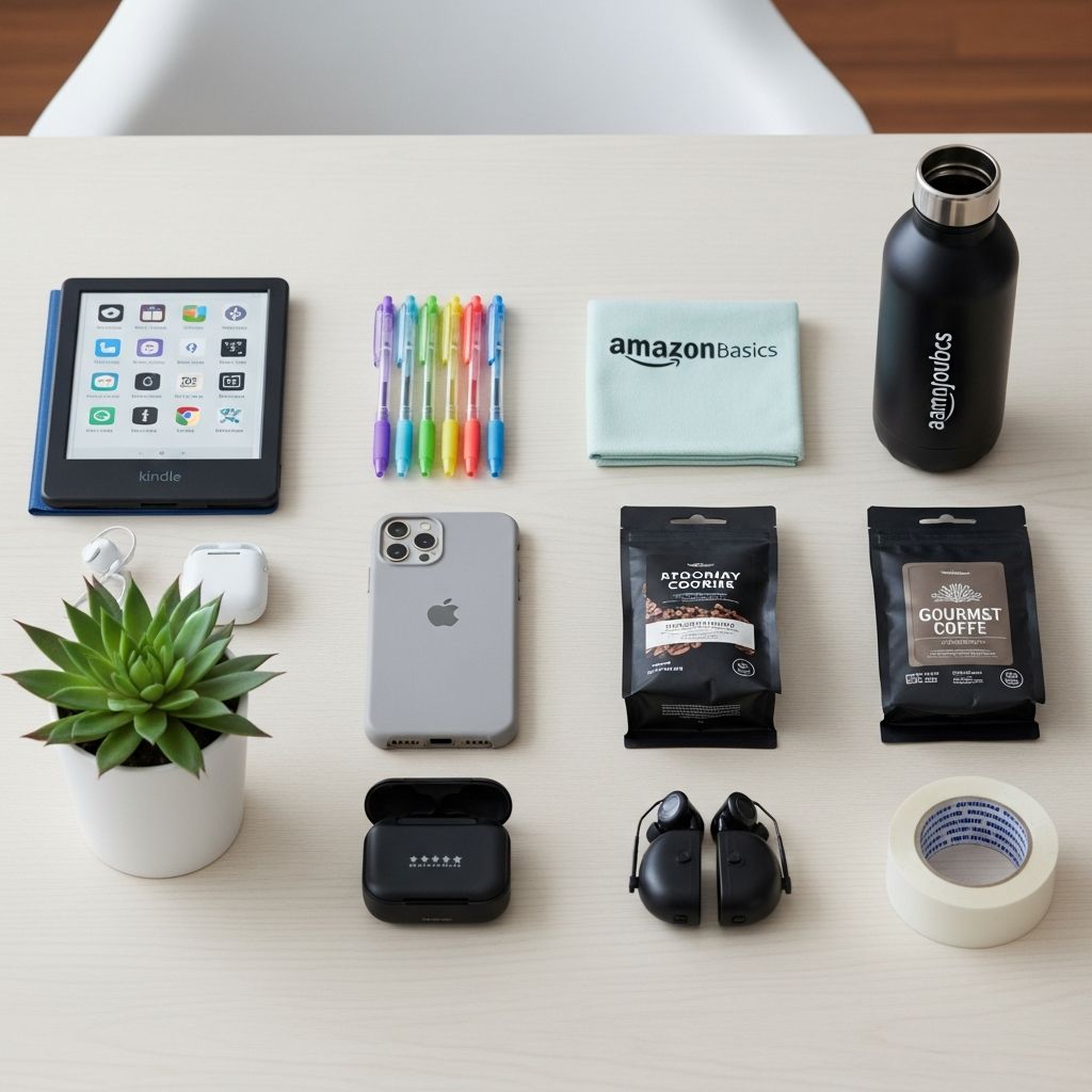 Discover 10 everyday essentials that Amazon delivers at unbeatable prices and convenience for smart household shopping.