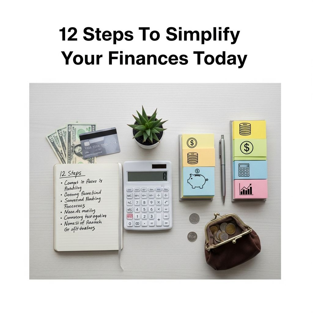 Declutter your money, cut stress, and create a simple financial system that works on autopilot for your goals.