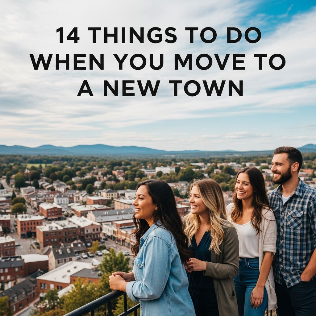 Essential guide to settling in and building community in your new hometown.