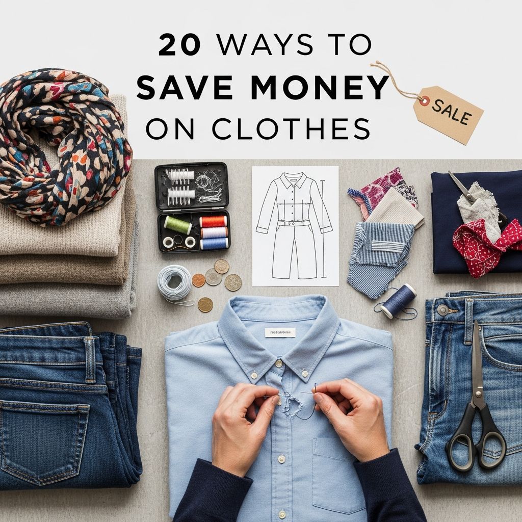 Discover 20 practical strategies to cut clothing costs without sacrificing style or quality in your wardrobe.