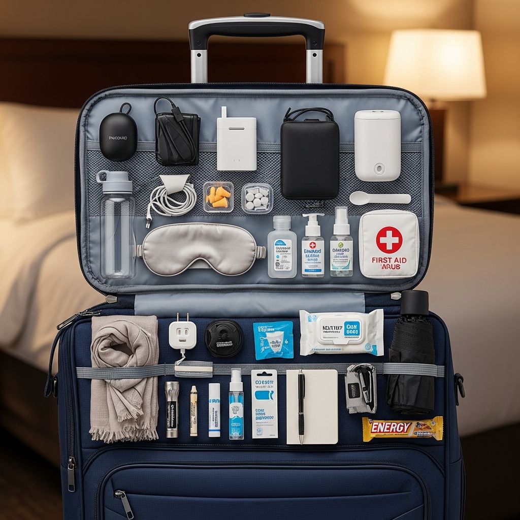 Discover 21 surprising essentials for your carry-on that can save your trip from common travel mishaps and delays.