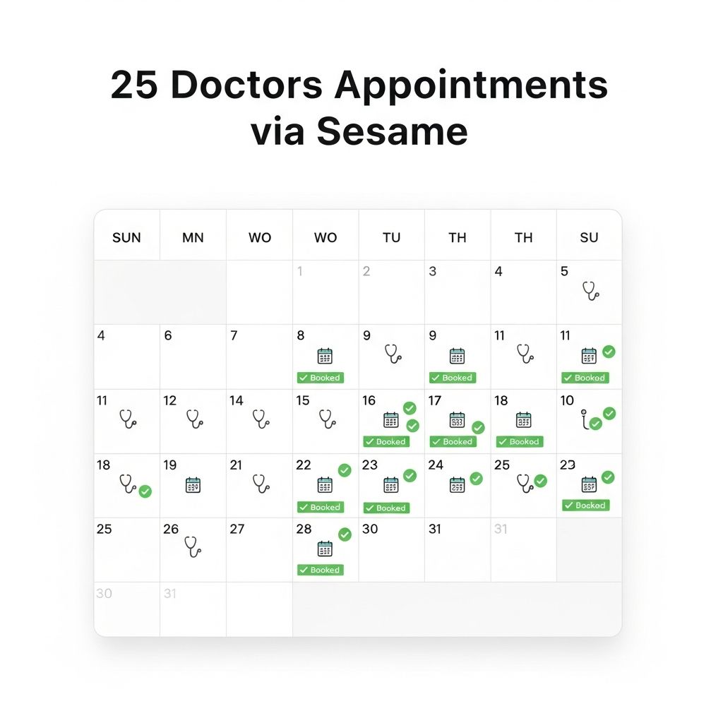 Discover how Sesame helps you book affordable doctor's appointments starting at just $25, saving big on healthcare costs without insurance.