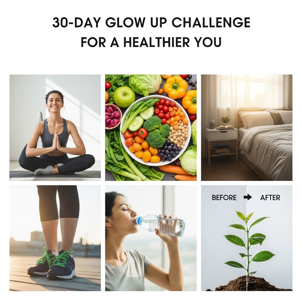 Transform your body, mind, and money in just 30 days with simple, practical glow-up habits you can actually stick to.