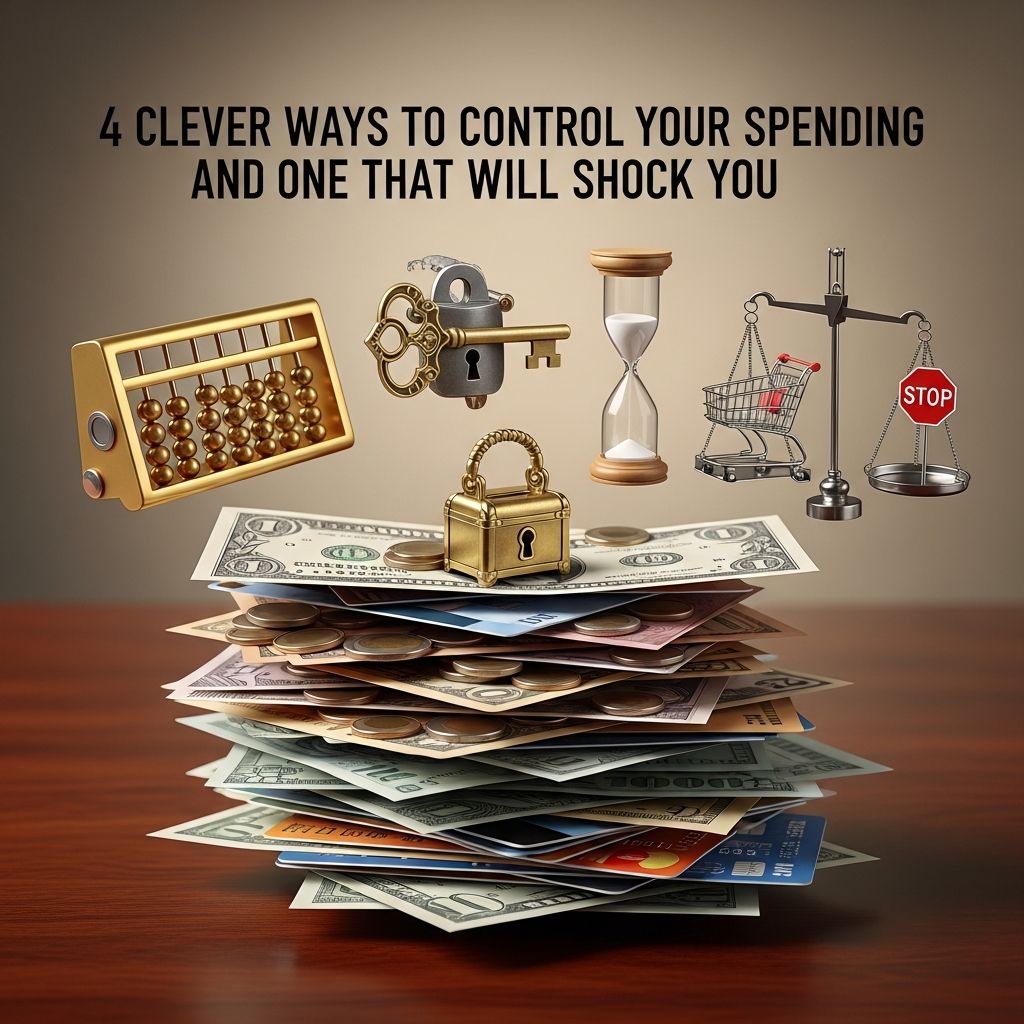 Discover four smart strategies to curb spending plus a shocking extreme tactic that could transform your finances overnight.