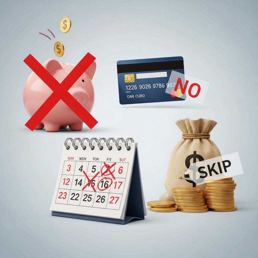 Avoid these common New Year's financial pitfalls that sound good but can harm your long-term wealth and stability.