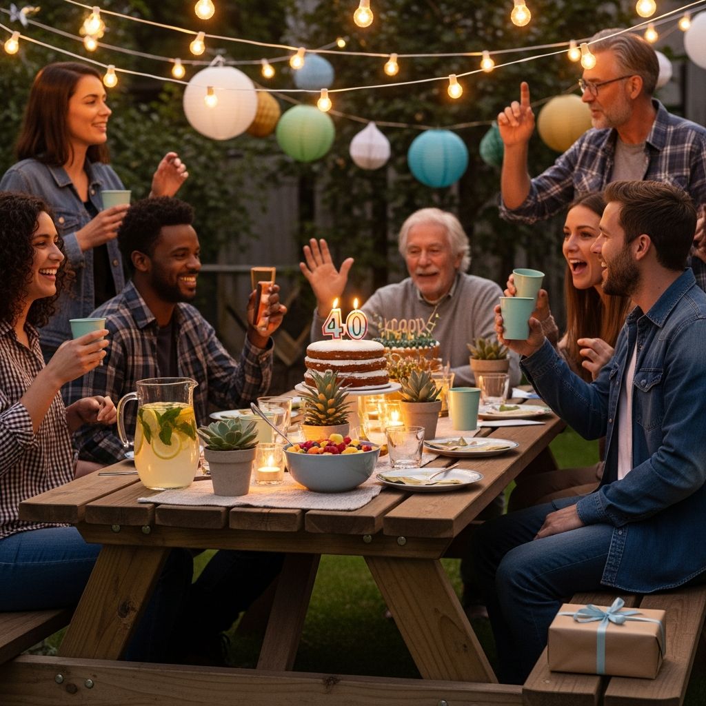 Celebrate your 40th birthday in style with creative, memorable and budget-friendly party ideas that won’t derail your financial goals.
