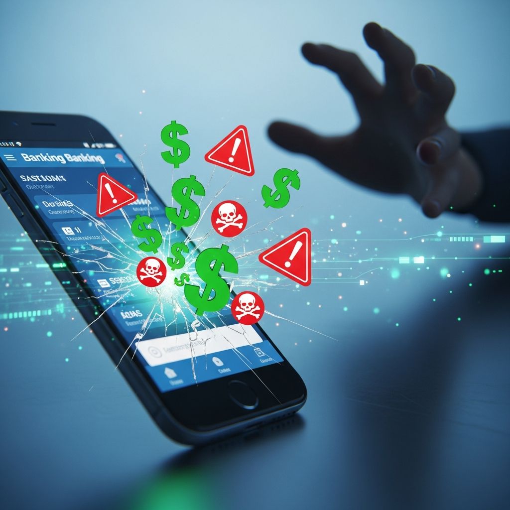 Mobile banking offers unmatched convenience but comes with serious security risks. Discover the top 5 dangers and proven strategies to protect your finances safely.