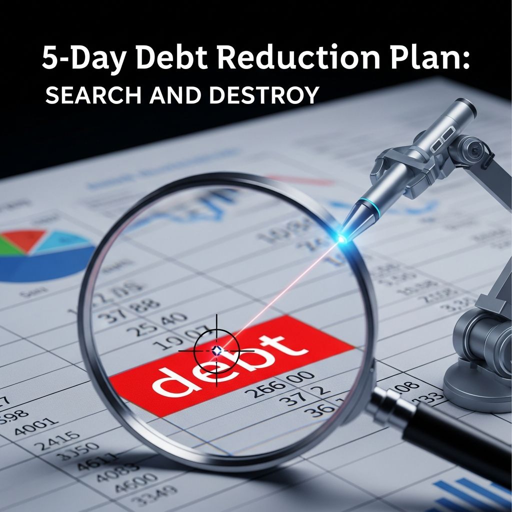 Master your finances with a proven 5-day strategy to identify and eliminate unnecessary expenses.