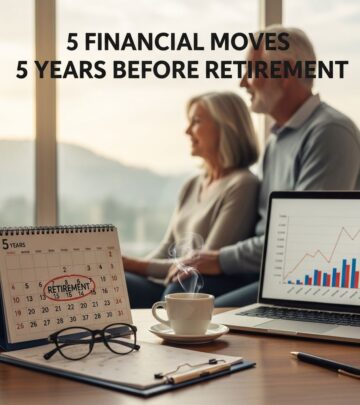 Secure your golden years: Master these five essential financial strategies starting five years before retirement to ensure lasting stability.