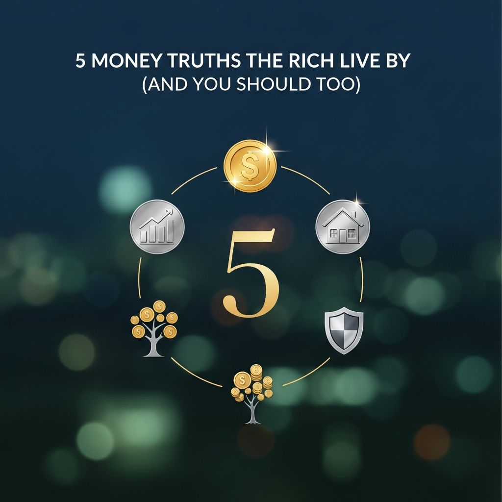 Discover the five essential money truths that wealthy individuals follow to build and maintain their fortunes—and how you can apply them today.