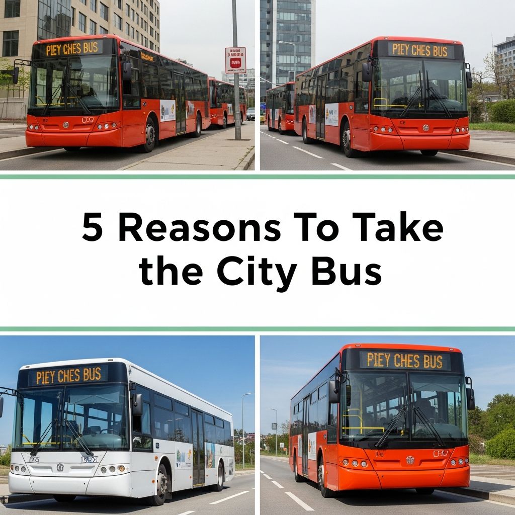Discover five compelling reasons why switching to the city bus can save you money, reduce stress, and benefit the environment.