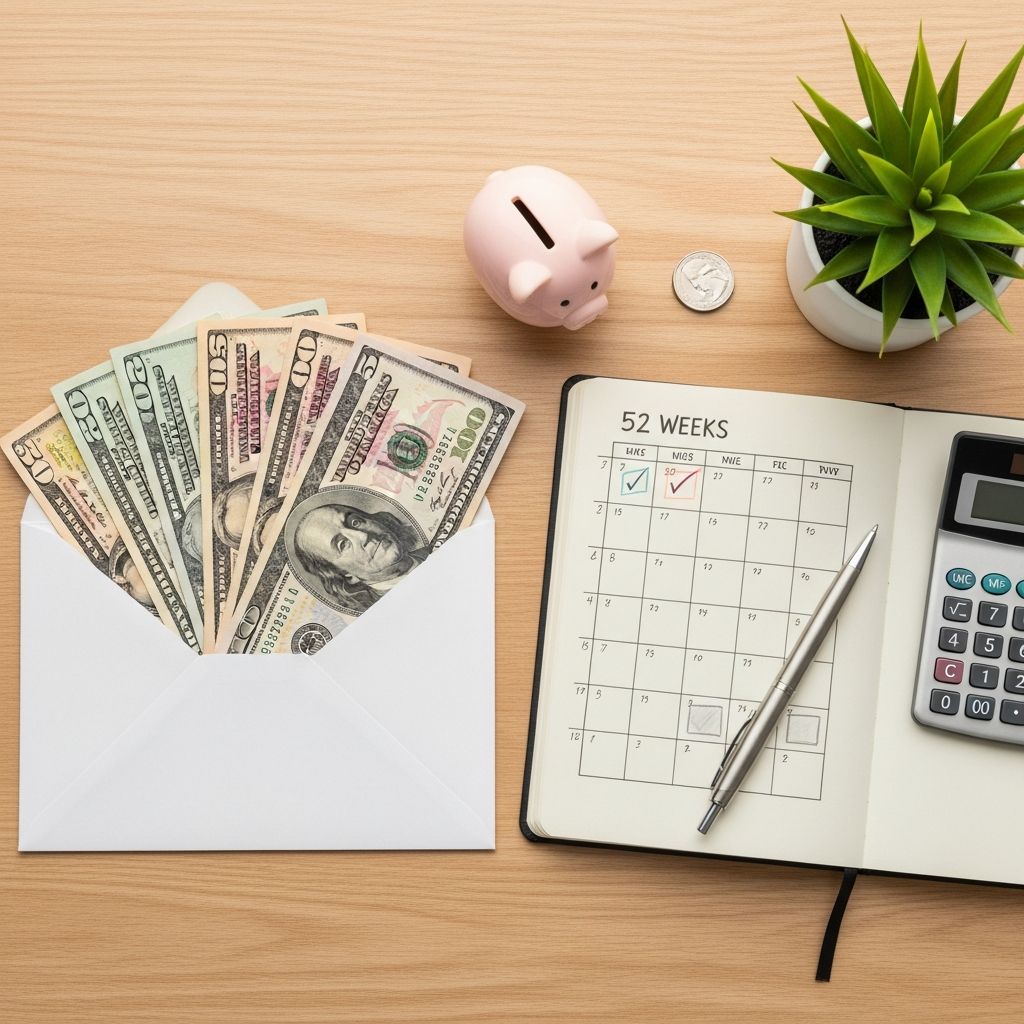 Master five proven methods to save $1,378 in 2026 with the 52-week challenge.