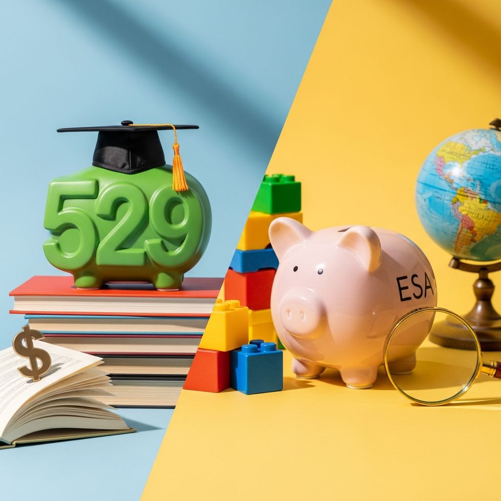 Compare 529 plans and Coverdell ESAs to find the optimal tax-advantaged strategy for college and K-12 education savings.
